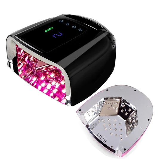 96W Mirror Reflective Nail Lamp Wireless Rechargeable.
