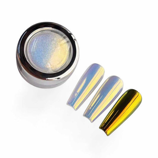 Ruby Chrome Nail Powder