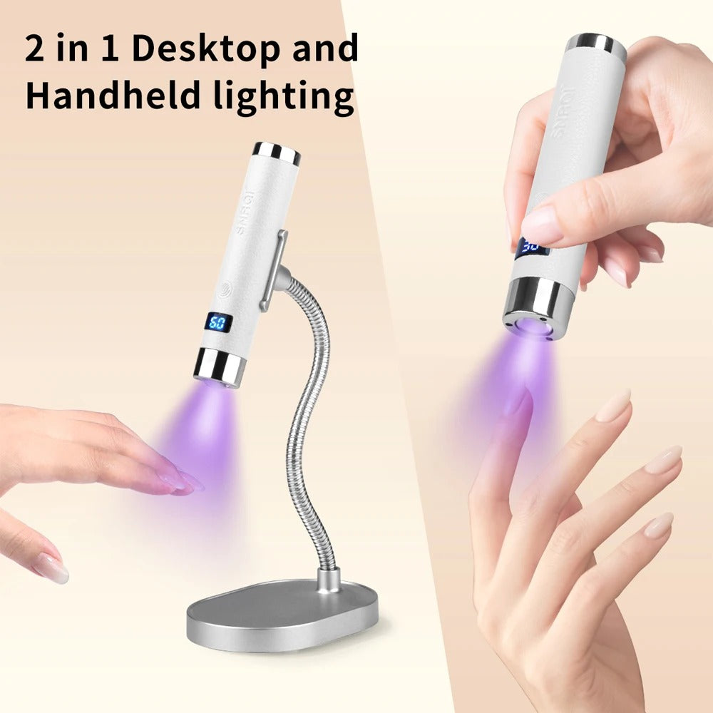AI Smart Sensor Rechargeable Nail Lamp