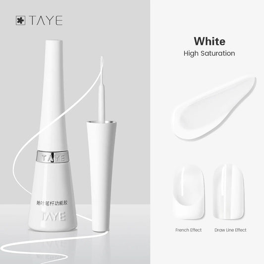 Taye Design Metallic Mirror UV Liner Gel Nail Polish for Nail Art