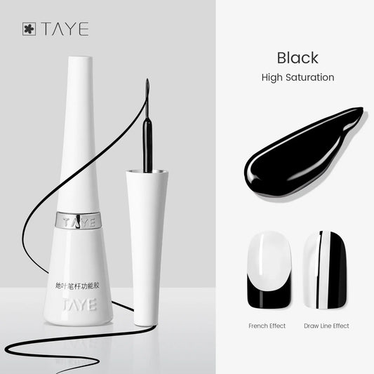 Taye Design Metallic Mirror UV Liner Gel Nail Polish for Nail Art